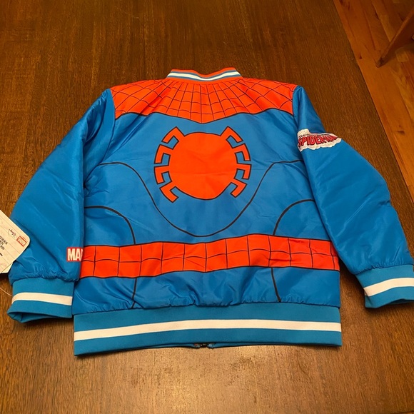 Marvel Red and Blue Superhero Kids Costume Jacket - Picture 9 of 10